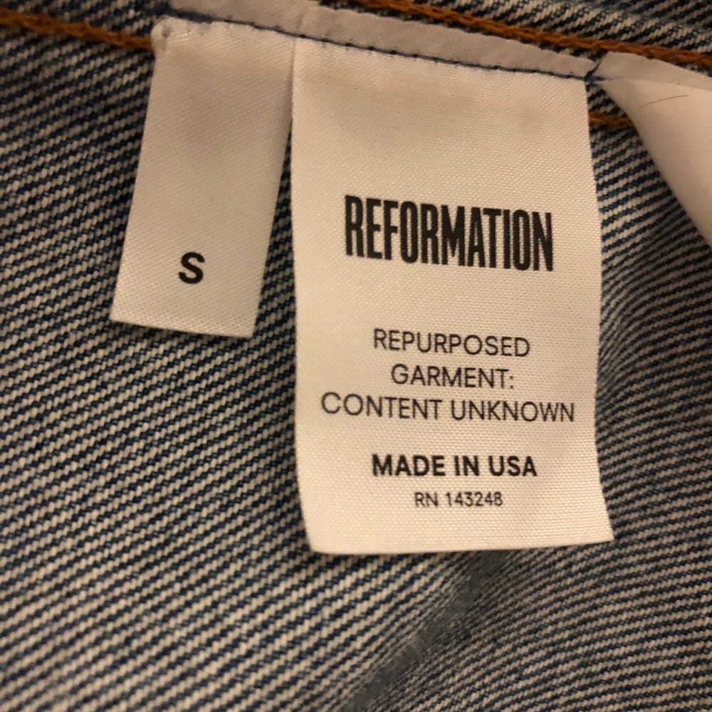 Reformation Vintage Collection Levi’s Denim Jacket - Picture 5 of 10